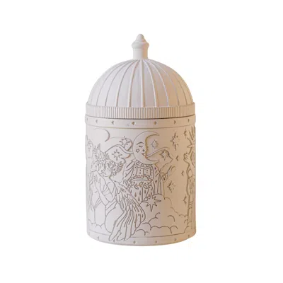 Meltdown Studio Neutrals / White White Refillable Candle Holder