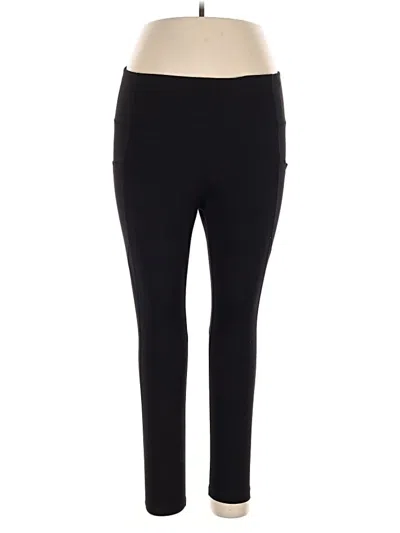 Pre-owned Member's Mark Active Pants In Black
