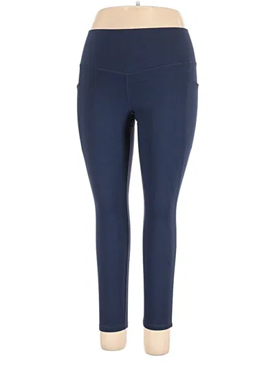 Pre-owned Member's Mark Active Pants In Blue