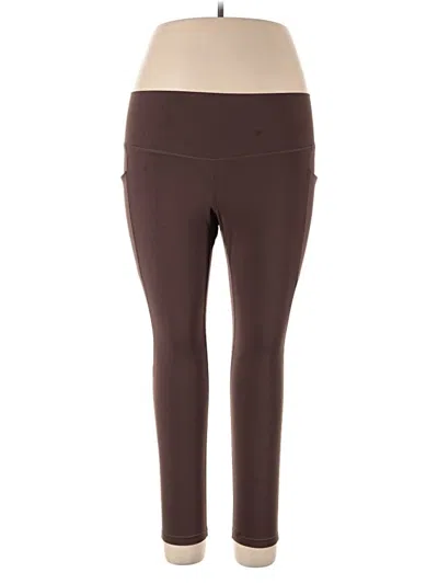 Pre-owned Member's Mark Active Pants In Brown