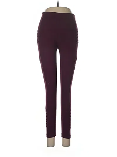 Pre-owned Member's Mark Active Pants In Burgundy