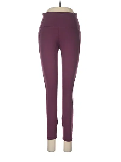 Pre-owned Member's Mark Active Pants In Burgundy