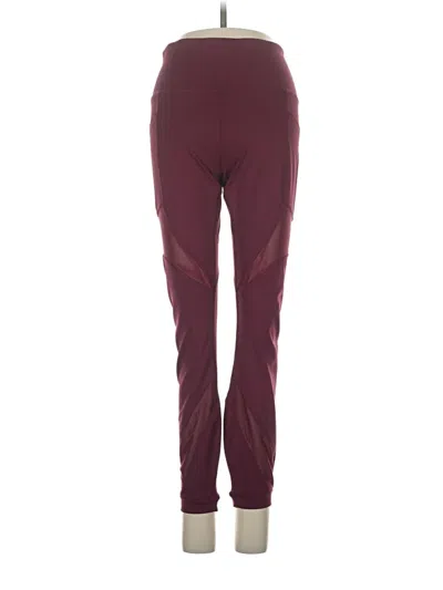 Pre-owned Member's Mark Active Pants In Burgundy
