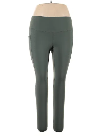 Pre-owned Member's Mark Active Pants In Green