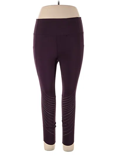 Pre-owned Member's Mark Active Pants In Purple