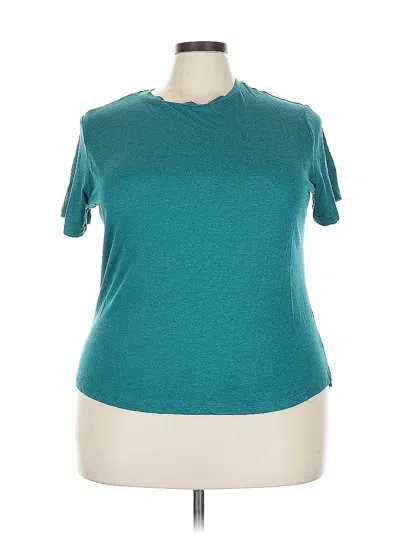 Pre-owned Member's Mark Active T-shirt In Blue