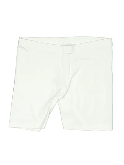Pre-owned Member's Mark Kids' Athletic Shorts In White