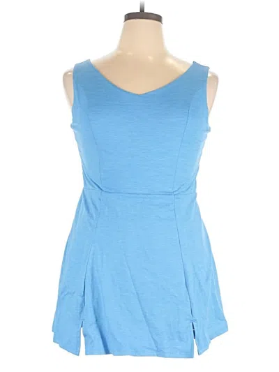 Pre-owned Member's Mark Casual Dress In Blue