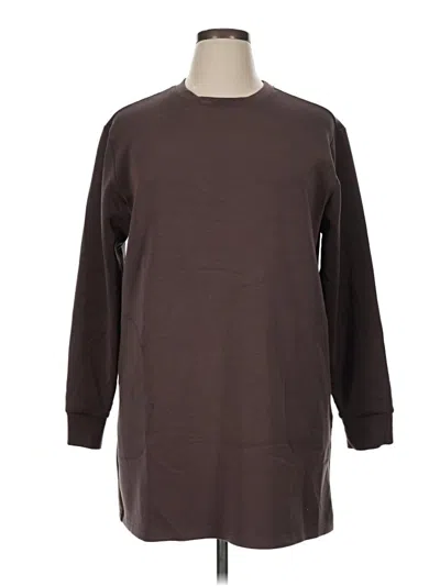 Pre-owned Member's Mark Casual Dress In Brown