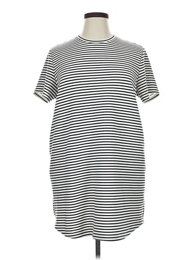 Pre-owned Member's Mark Casual Dress In Gray