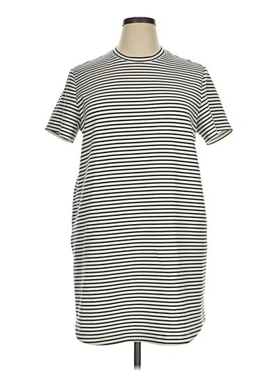 Pre-owned Member's Mark Casual Dress In Gray