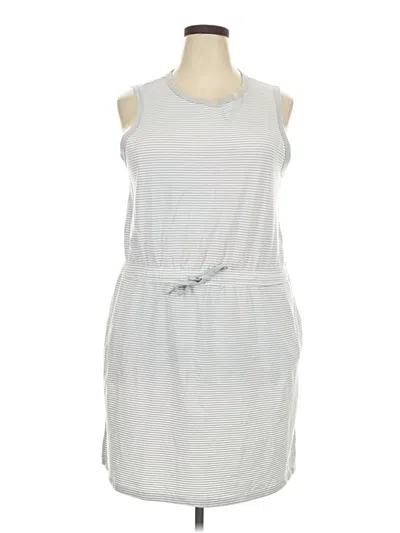 Pre-owned Member's Mark Casual Dress In Gray