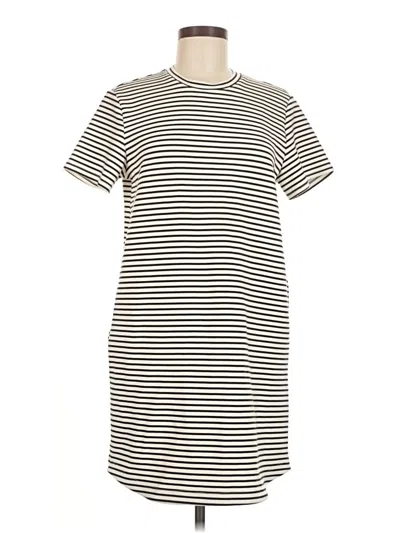 Pre-owned Member's Mark Casual Dress In Ivory