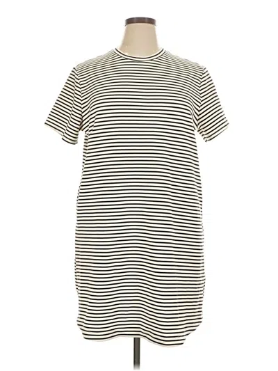 Pre-owned Member's Mark Casual Dress In Ivory