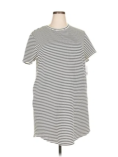 Pre-owned Member's Mark Casual Dress In White