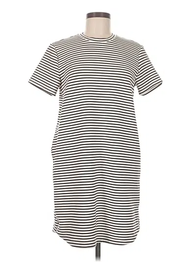 Pre-owned Member's Mark Casual Dress In White