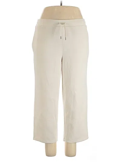 Pre-owned Member's Mark Casual Pants In Ivory
