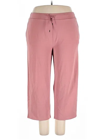 Pre-owned Member's Mark Casual Pants In Pink