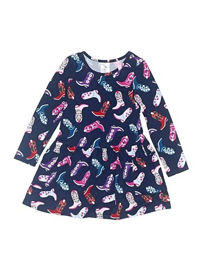 Pre-owned Member's Mark Kids' Dress In Blue