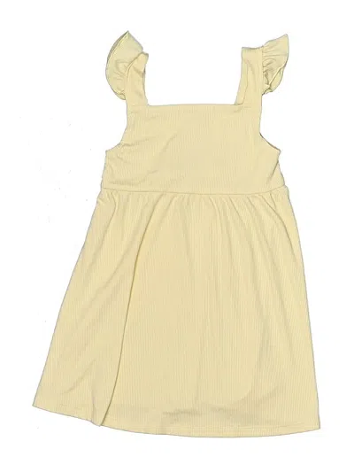 Pre-owned Member's Mark Kids' Dress In Yellow
