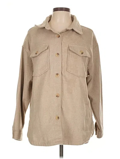 Pre-owned Member's Mark Jacket In Tan