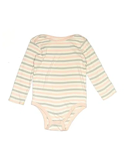 Pre-owned Member's Mark Kids' Long Sleeve Onesie In Ivory