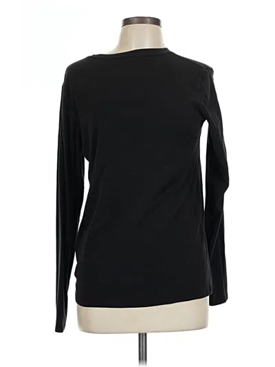 Pre-owned Member's Mark Long Sleeve T-shirt In Black