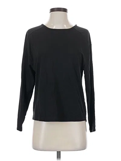 Pre-owned Member's Mark Long Sleeve T-shirt In Black