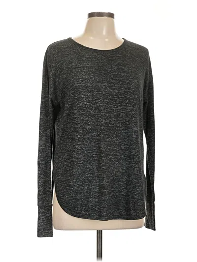 Pre-owned Member's Mark Long Sleeve T-shirt In Gray