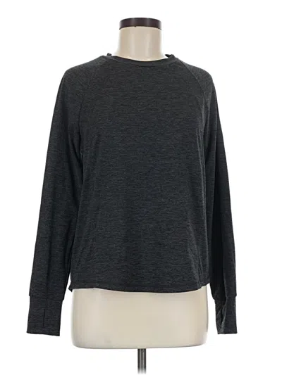 Pre-owned Member's Mark Long Sleeve T-shirt In Gray