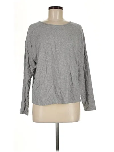 Pre-owned Member's Mark Long Sleeve T-shirt In Gray