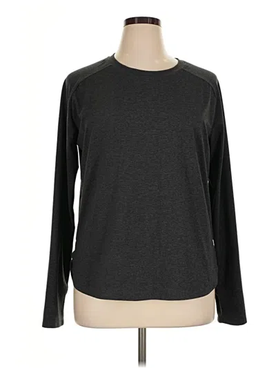Pre-owned Member's Mark Long Sleeve T-shirt In Gray
