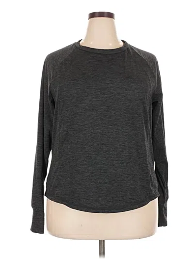 Pre-owned Member's Mark Long Sleeve T-shirt In Gray
