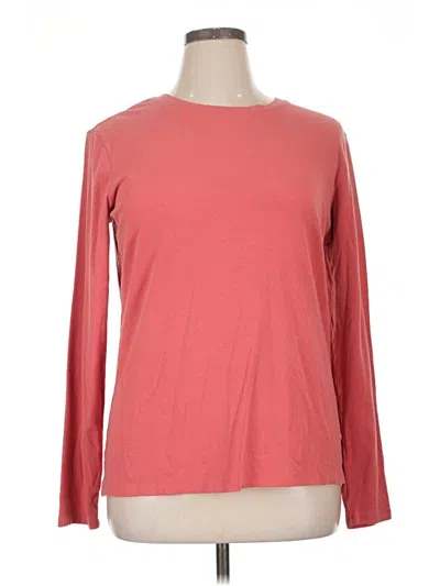 Pre-owned Member's Mark Long Sleeve T-shirt In Pink