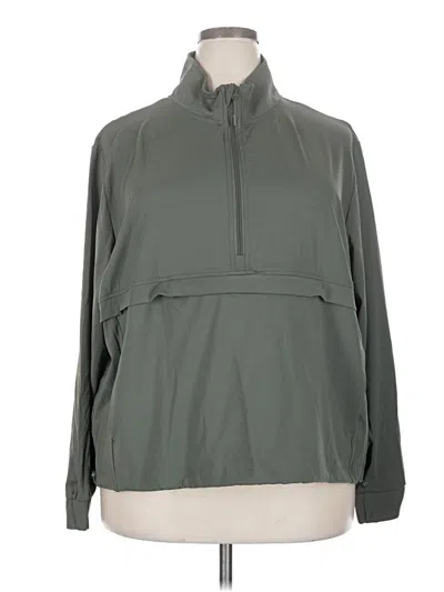 Pre-owned Member's Mark Poncho In Green