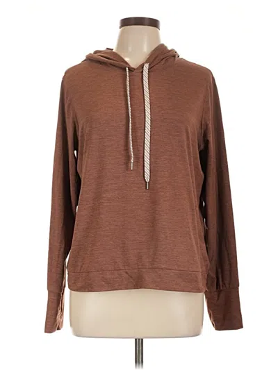 Pre-owned Member's Mark Pullover Hoodie In Brown