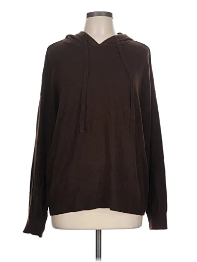 Pre-owned Member's Mark Pullover Hoodie In Brown