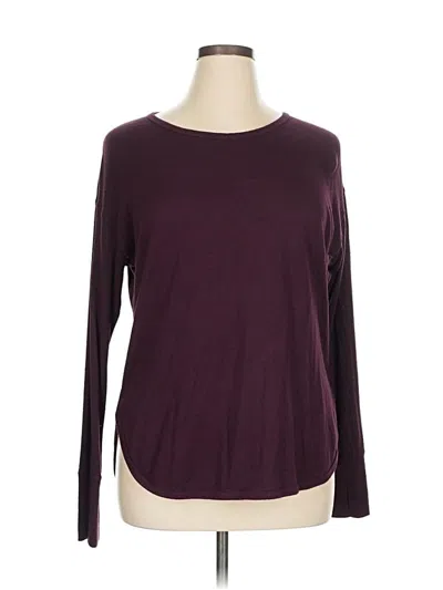 Pre-owned Member's Mark Pullover Sweater In Burgundy