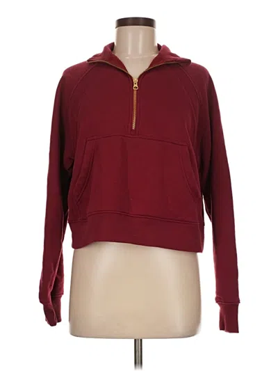 Pre-owned Member's Mark Pullover Sweater In Burgundy