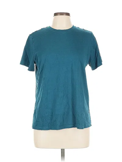 Pre-owned Member's Mark Short Sleeve T-shirt In Blue
