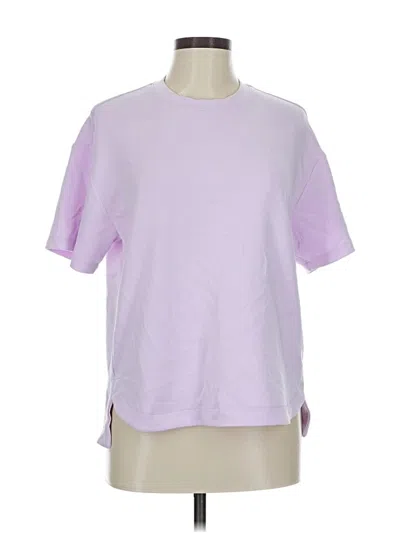 Pre-owned Member's Mark Short Sleeve T-shirt In Purple