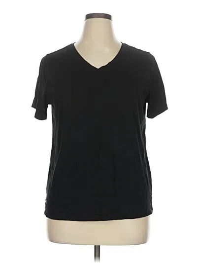 Pre-owned Member's Mark Short Sleeve T-shirt In Black