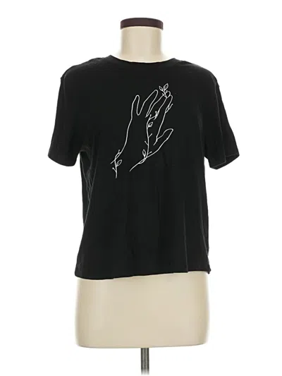 Pre-owned Member's Mark Short Sleeve T-shirt In Black