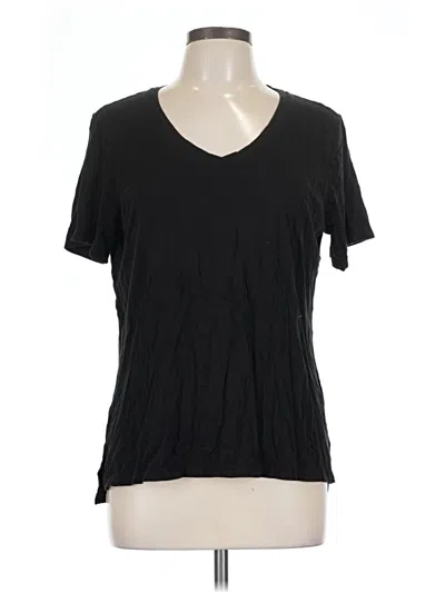 Pre-owned Member's Mark Short Sleeve T-shirt In Black