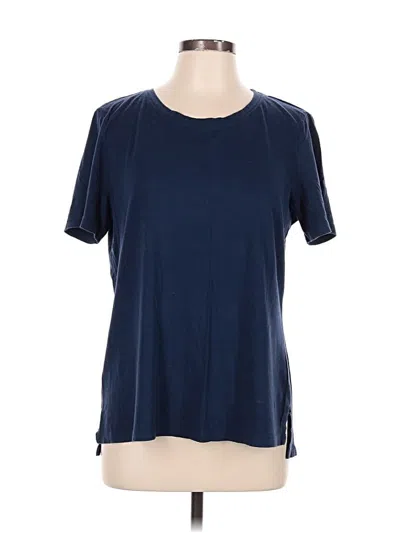 Pre-owned Member's Mark Short Sleeve T-shirt In Blue