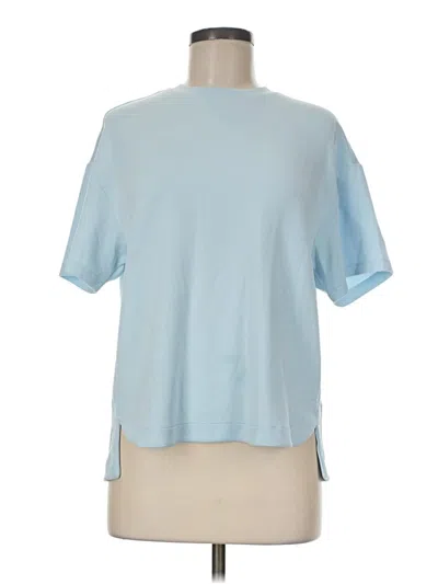 Pre-owned Member's Mark Short Sleeve T-shirt In Blue