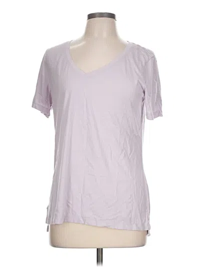Pre-owned Member's Mark Short Sleeve T-shirt In Purple