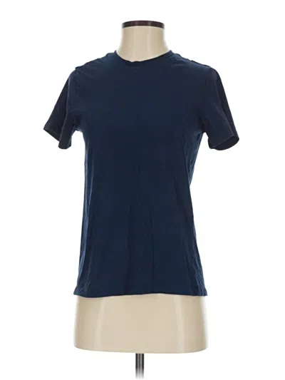 Pre-owned Member's Mark Short Sleeve Turtleneck In Blue