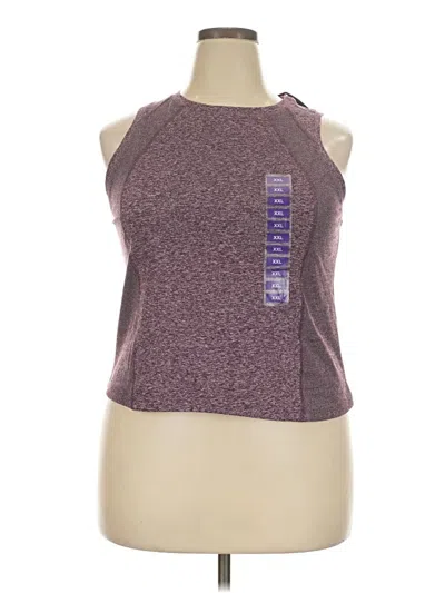 Member's Mark Sleeveless Top Purple Halter Neckline Tops