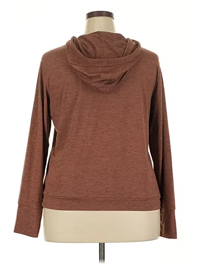 Pre-owned Member's Mark Sweatshirt In Brown